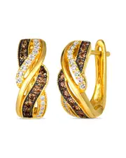 Le Vian Chocolate & Honey 14K 0.53 ct. tw. Diamond Earrings