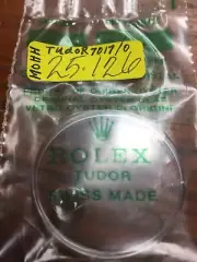 NOS Genuine Rolex Tudor "Jumbo" 126 Crystal 25-126 Factory Sealed