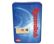 Rummikub Travel Tin – Portable Family Tile Game with 106 Tiles, 4 Racks, and Rules – Compact Board Game for 2-4 Players – Christmas Present