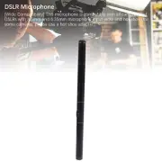 Camera Microphone Professional Interview Condenser Mic with Metal Bracket Set