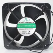 1 PCS LX-FAN Fan AFB2006022H AC 220V 0.50A 20060 20cm 2 wire Aluminum frame