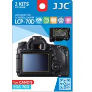 JJC LCP-70D polycarbonate LCD Film Screen Protector Canon EOS70D 70D