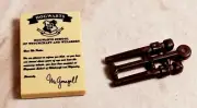 New Harry Potter School Letter Wands DARK BROWN Hogwarts Acceptance Dumbledore