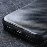 For Sony Xperia 1 VII, Luxury Carbon Fiber Flip Leather Wallet Card Cover Case
