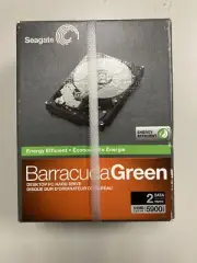 Seagate Barracuda Green 2TB 5900 RPM 64MB Cache SATA 3.0Gb/s 3.5" Internal Hard