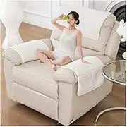 Armrest Covers, Couch Arm Covers Recliner Covers with Storage Pockets Armrest Protector Headrest Cover Armchair Slipcover for Recliner, Chair, Sofa (Color : #3, Size : 3 Seat/5 Piece Set)