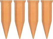 Plant Self-Watering Stakes | Terracotta Slow Release Plant Watering Spikes | Terracotta Automatic Plant Waterer Devices, Terracotta Slow Release Plant Watering Spikes for Vacation