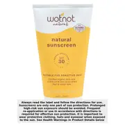 Wotnot Natural Sunscreen SPF30 150g