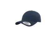 Flexfit Unisex Curved Classic Snapback Cap (Navy) (One Size)