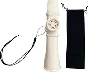 Oshhni Kazoo Mouth Flute Portable Party Favors Unique Gift Easy to Play Toy Harmonica for Guitar Violin Ukulele Keyboard Beginner, White