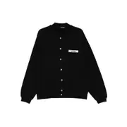 [Jacquemus] Jacquemus The Gros Grain Cardigan XXL BLACK