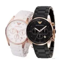 在飛比找蝦皮購物優惠-二手全新 Armani手錶 阿曼尼手錶 阿瑪尼AR男士腕錶 