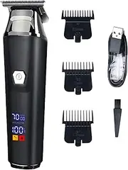 Hair Clippers For Men - Barber Clippers For Hair Cutting | Hair Clipper And Trimmer For Men | Electric Cordless Rechargeable Hair Cutting Machine | Trimmer Shaver Kit For Bald Head Back Leg Gym
