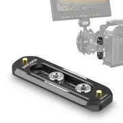 NEEWER Mini Rail NATO 2，4''Rail NATO à dégagement Rapide Anti-décrochement
