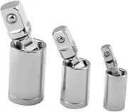 SHINEOFI 3pcs Socket Grip Adapter Repairing Swivel Extension Joints Durable Construction Rotating Joint Sockets for Versatile Applications