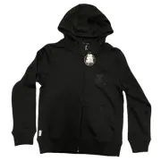 Starter Boys Black Zip Up Sweater Jacket Medium 12/14 NEW