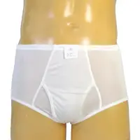 在飛比找momo購物網優惠-賽凡絲純蠶絲品味型男蠶絲內褲(白色)