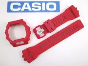 Casio G-Shock GBD-200RD-4 GBD-200 GBD200 red resin watch band & bezel set