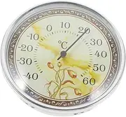 Temperature Measuring Tool Wall-Mounted Thermometer for Office Kitchen Garden