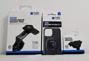 QUAD LOCK KIT iPHONE 13 MINI Case, Dampener, Handlebar Mount Pro *EXPRESS*