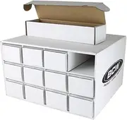 BCW Card House Storage Unit With 12-800 CT Boxes | Trading Organizer for Collectible Games | Catalogue for Sports, Pokémon, Magic The Gathering | Holds up to 9600 Cards