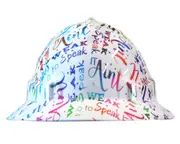 Cool Hard Hats Unisex IT AIN'T WEAK TO SPEAK Pro Choice Wide Brim Hard Hat