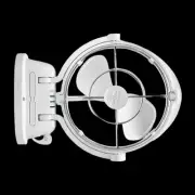 Caframo Sirocco II Fan 2x 12/24V White Pair Camping Caravan RV Motorhome Trailer