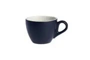Brew-Smoke/White Matt Large Flat White Cup 220Ml x 6