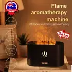 Flame Diffuser 180ML Humidifier Oils USB Home Light Freshener Fragrance AN