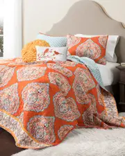 Lush Decor Harley Reversible Quilt Set