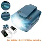 For Makita BL1815 14.4V-18V USB+Type C Battery Power Source Charger Adapter AU