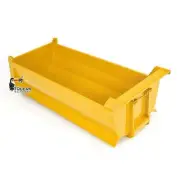 Metal U Shape High Bucket Parts for 1:14 8x8 RC Hydraulic Roll On Full Dump Car