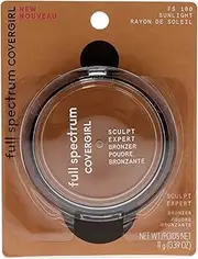CoverGirl Sculpt Expert Bronzer - 100 Sunlight For Women 0.39 oz Bronzer