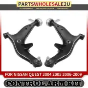 2x Front Lower New Control Arm & Ball Joint Assembly for Nissan Quest 04-09 Van (for: Nissan)