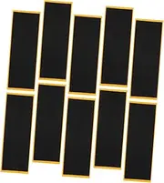 Yardwe 10 Pcs Skid Foam Grip Tape for Fingerboards Versatile Non Slip Finger Skateboard Accessories for Enhanced Grip and Control for Skating Enthusiasts and Precision Tricks