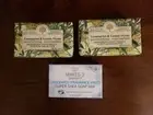 AUSTRALIAN LEMON GRASS LEMON MYRTLE SOAP BARS + 1 ORGANIC SHEA BUTTER REFRESHING