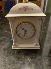 paul sebastian clock fine porcelain collection