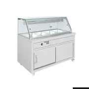 Thermaster Wet and Dry Bain Marie Display 4x1/1 GN Pans - Hot Bain Marie (PG150FE-XG) - PG150FE-XG