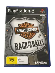 Harley Davidson Motor Cycles: Race to The Rally PS2 PAL *Complete* (Preowned)