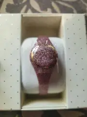 Kate Spade NY Scallop Activity Tracker Pink Glitter Watch Style