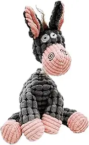 Uoqpty Squeaky Plush Dog Toys - Dog Bite Resistant Toy Built-in Squeaker,Cartoon Dog Toys for Aggressive Chewers for Small Dogs Medium and Large Breed Puppy