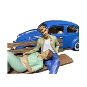 American Diorama 1:18 Scale Guy Sitting Lovers I Figure Accessory Model Toy