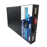 Invicta 12V 100Ah Super Slim Lithium Battery with Bluetooth