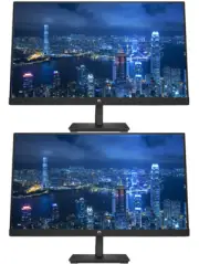 HP V27i G5 27 inch 1920 x 1080 LED Full HD LCD Monitor, 2-Pack Bundle with HDMI