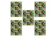 5x Minecraft 64-Page Scrapbook Art Kids Children Blank Plain Drawing Notebook