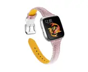Strap Bands Leather Replacement Leather Bands for Iwatch Bands for fitbit versa 2-5
