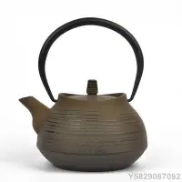 在飛比找Yahoo!奇摩拍賣優惠-現貨熱銷-外貿出口日本鑄鐵壺 1.0升鐵茶壺 搪瓷琺瑯304