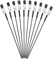 10 Pcs Metal Wire Clamps Model Painting Alligator Clip Stick with Rubber Tips Modeling Tools,Metal Wire Clamps Long-Tailed Clasp for Hobby Modeling DIY Card Photo