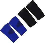 KOCKSHION 2 Pairs Wrist Volleyball Pads Elbow Sleeve Arm Sleeves Brace Basketball Bands Pads for Wrist Brace Basketball Pads Nylon