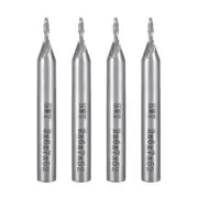 4Pcs 6mm Shank 2mm x 7mm Straight End Mill Cutter CNC Router Bits 2 Flute